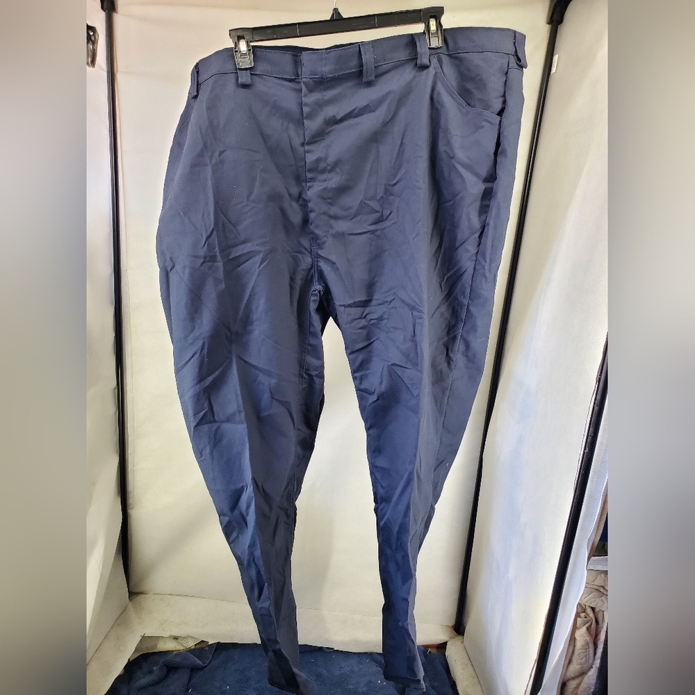 Red Kap Men's Work Chino Pants Dark Blue New W/O Tags Comfort Waist 54 x 32